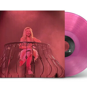 Sabrina Carpenter Feather Vinyl Pink Glitter 7" Sealed In Hand Ships ASAP